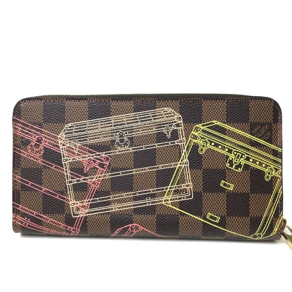 LOUIS VUITTON Brown Damier Wallet - Picture 2 of 8